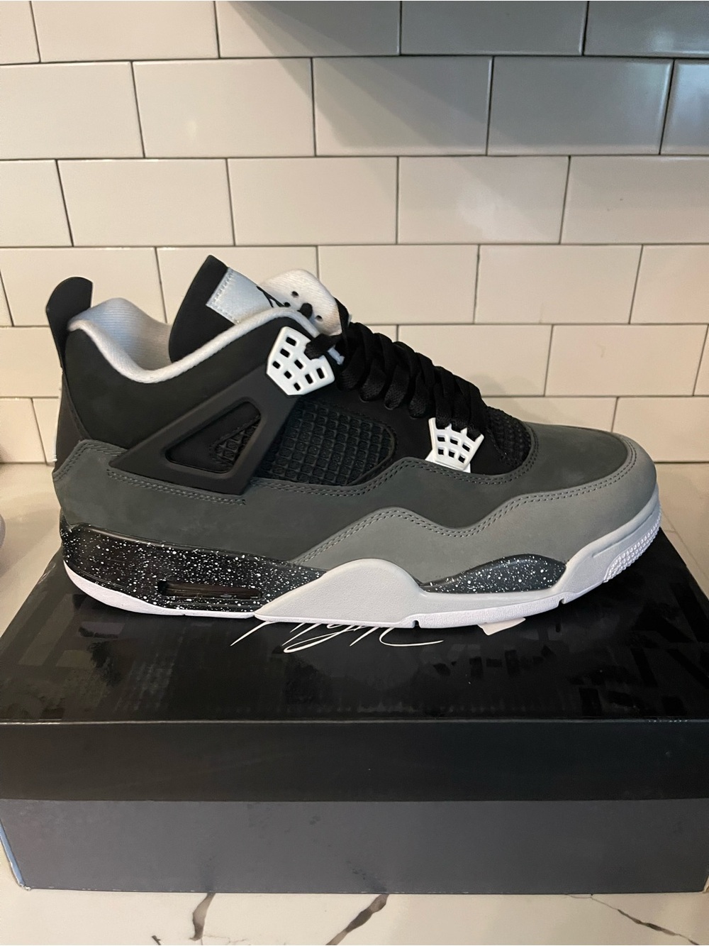 Men’s Retro 4 Fear Size 14.